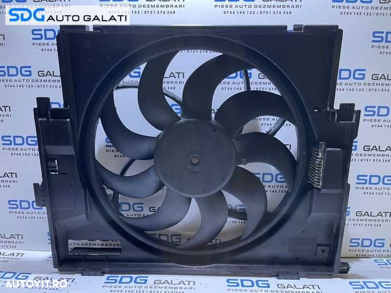 Ventilator Electroventilator cu Modul BMW Seria 1 F20 F21 118 120 2.0 D 2010 - 2018 Cod 7608410 760841004 7640508 - 1