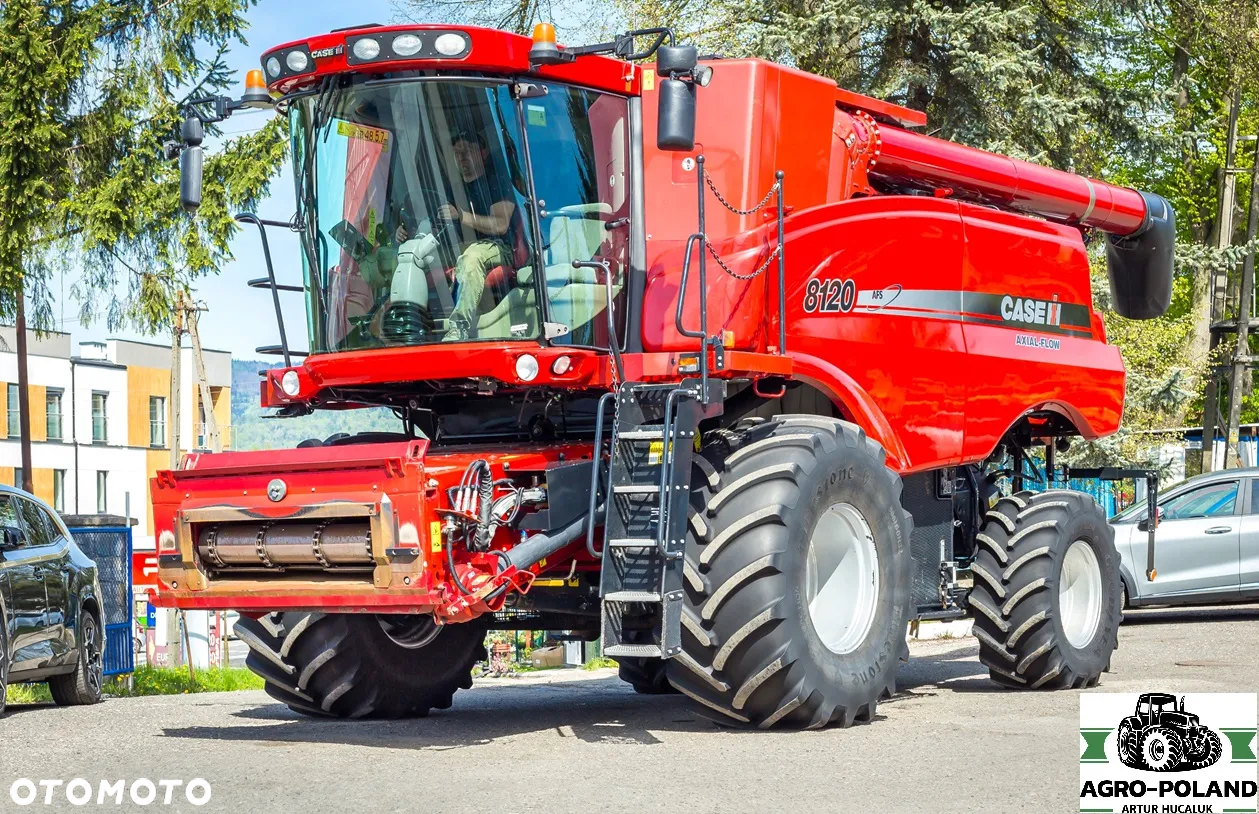 Case IH 8120 - 2009 ROK - 2083/2634 h + CASE VARIO - 7,32 M - GPS - POZIOMOWANIE - WAGA - 4