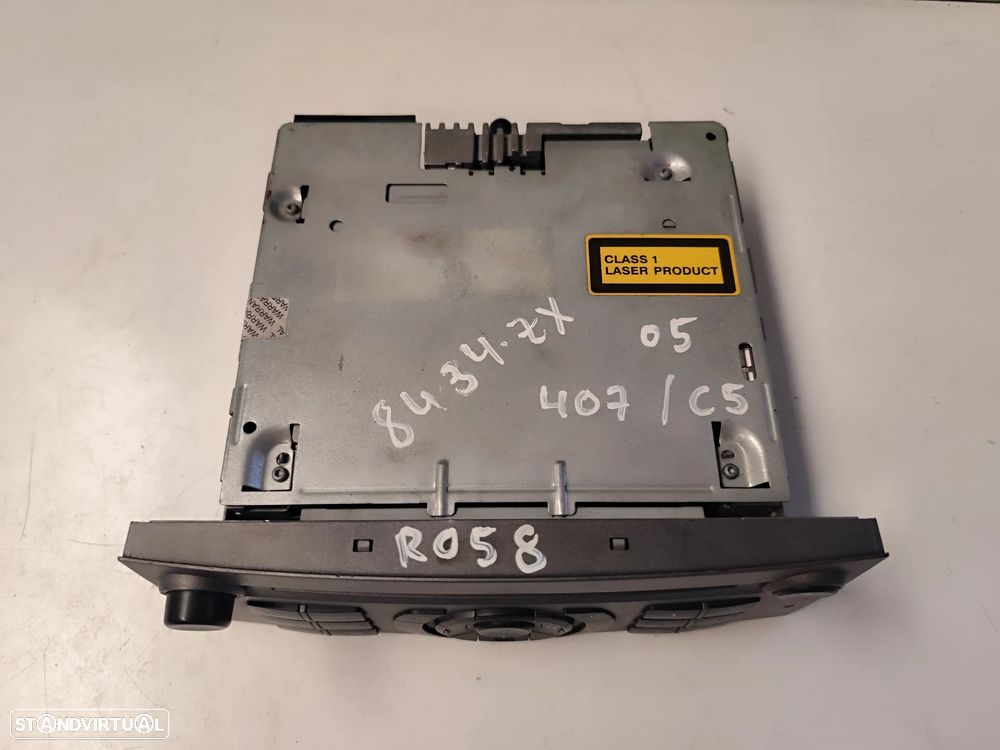 PEUGEOT CITROEN 407 C5 2005 RÁDIO - R058 - 4