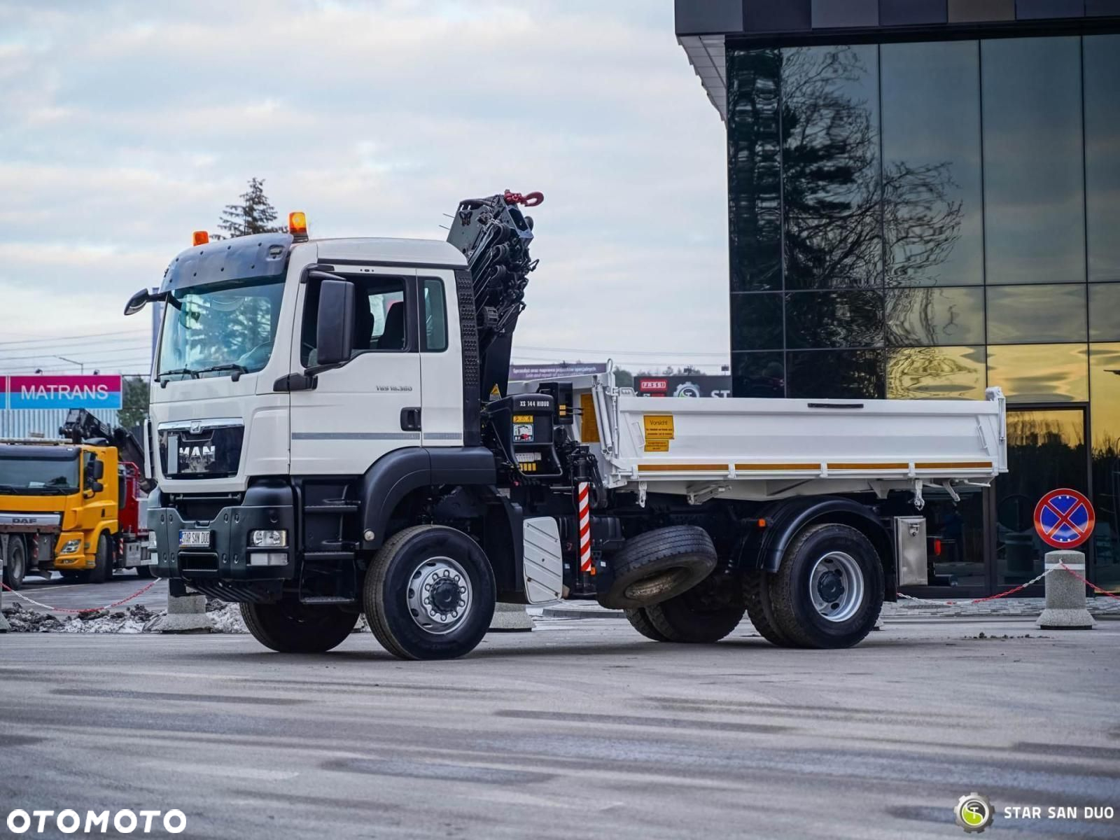 MAN TGS 18.360 4x4 HIAB 144 E-4 HDS Żuraw Wywrotka - 7