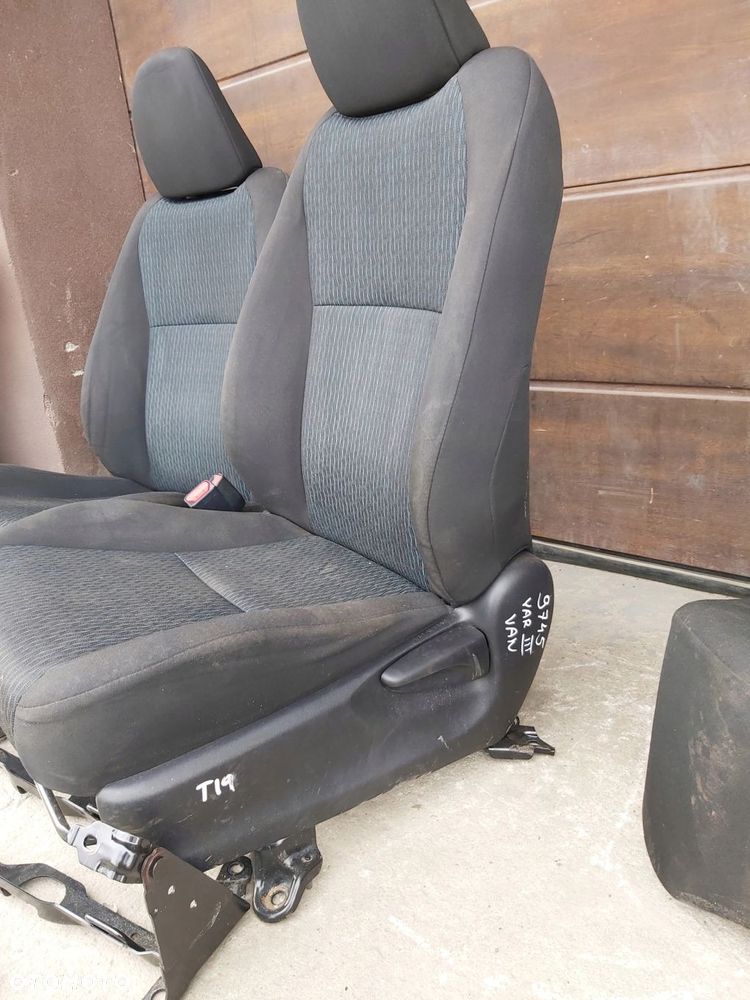 Toyota Yaris III fotele przekładka van 5D kanapa - 6