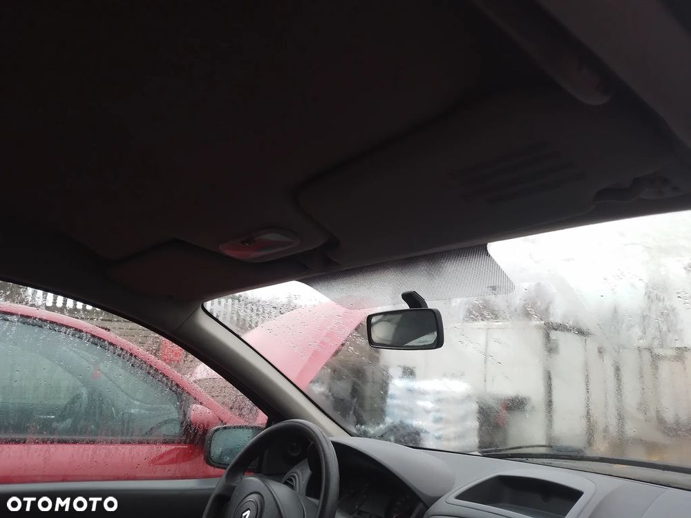RENAULT CLIO III  05-09    OSŁONA PRZECIWSŁONECZNA PRAWA LEWA - 1