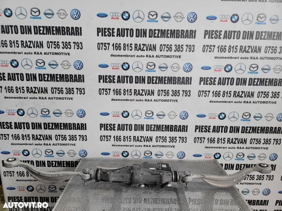 Caseta Directie Spate Audi A6 A7 S6 S7 4K C8 A8 D5 Dupa 2018 Cod 4N0501055L Volan Stanga - 1