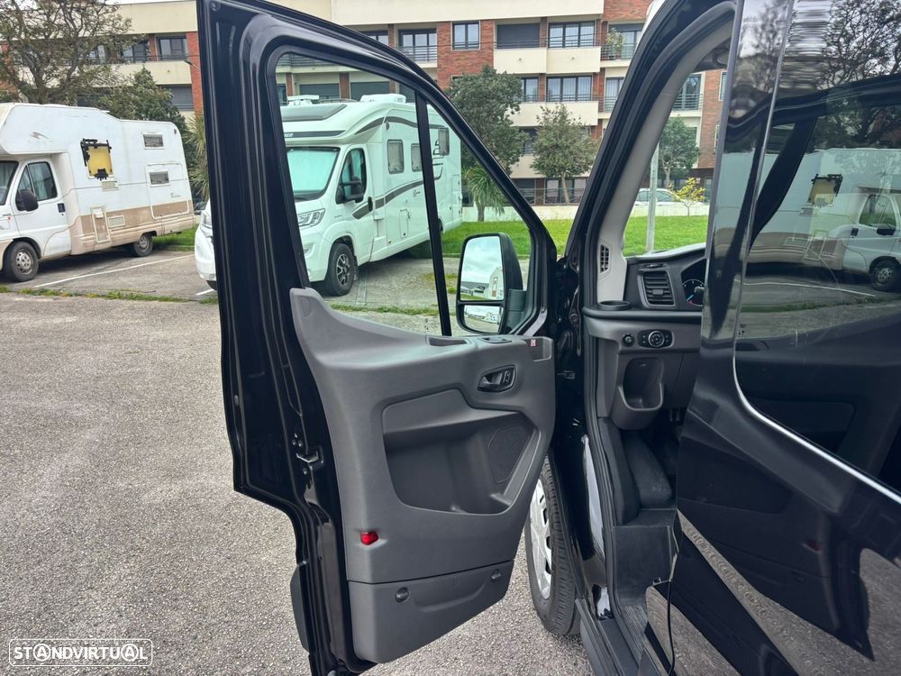 Ford Transit 2.0 TDCi - ANTEPARA - 9 LUG + CAIXA CARGA - IVA - 19
