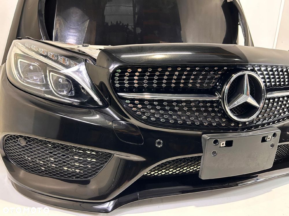 MERCEDES W205 C43 AMG PRZÓD BŁOTNIKI PAS LAMPY MASKA - 3