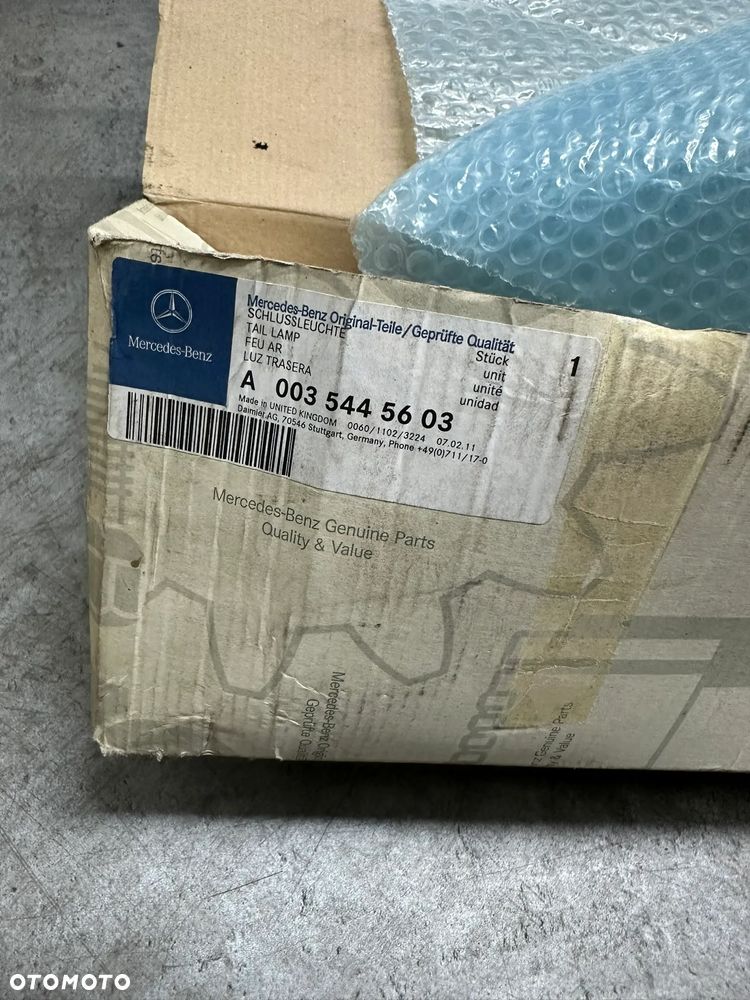 Lampa tylna zespolona lewa Mercedes Atego, Vario, A 0035445603 - 3