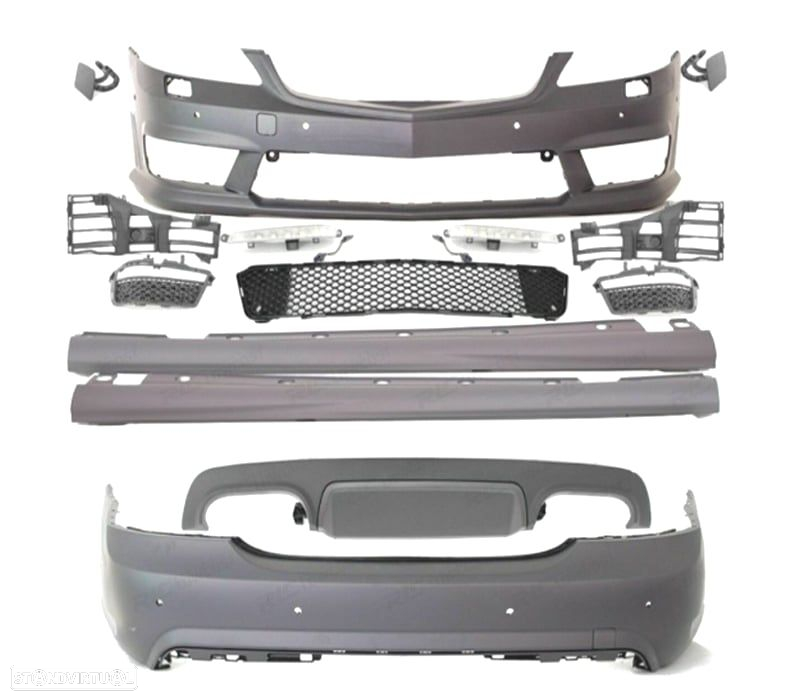 KIT CARROÇARIA AMG LUZ DIURNA COM PDC PARA MERCEDES S W221 05-11 - 3
