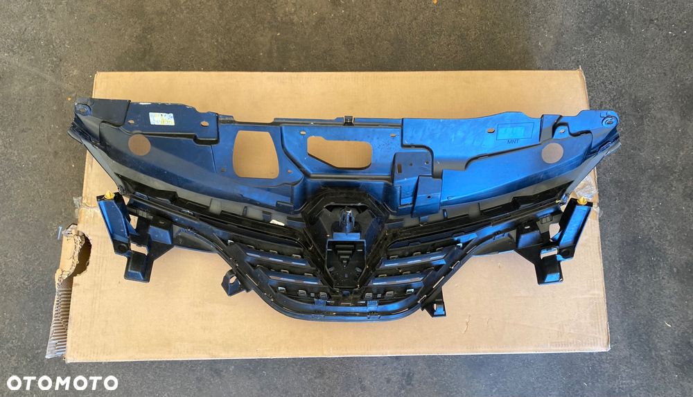 RENAULT CLIO 5 V ATRAPA CHŁODNICY PRZEDNIA GRILL PRZEDNI PRZÓD WZMOCNIENIE GRILLA ATRAPY CHŁODNICY CZASZA CZASZ GRILL ATRAPA MOCOWANIE GRILLA ATRAPY W ZDERZAK PRZEDNI ZDERZAKA 622567196R 622561539R - 7