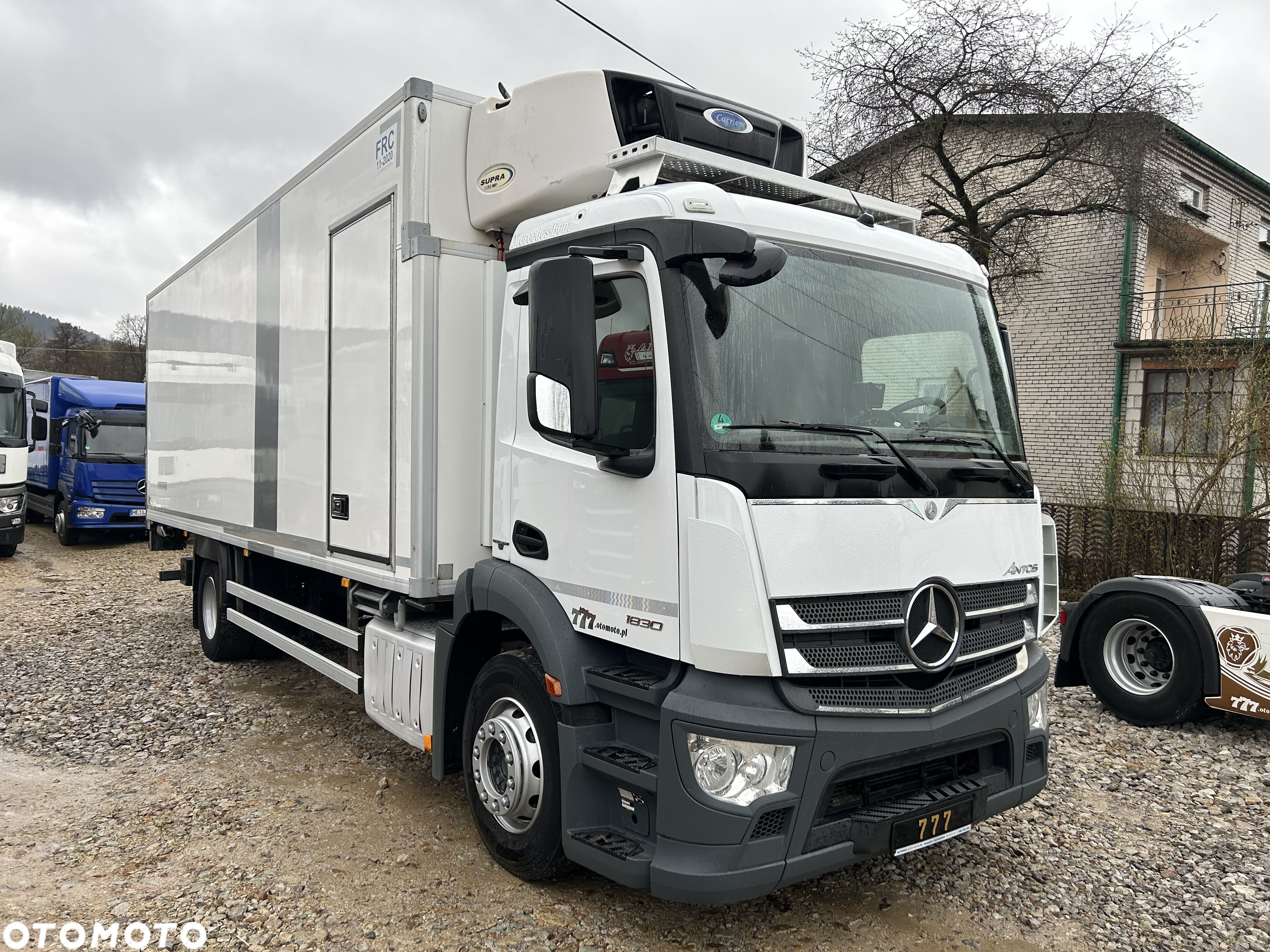 Mercedes-Benz Antos 1830 300k km !! CARRIER SUPRA 1150 DRZWI + winda / 7.7m 19palet / z Niemiec / KLIMA / Axor man Tgm THERMO King - 1