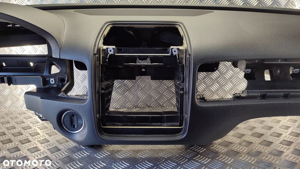 VW TOUAREG II 7P 10-18R DESKA ROZDZIELCZA KONSOLA CZARNA 7P1858295 PODUSZKA PASAZERA 7P6880204 C - 3