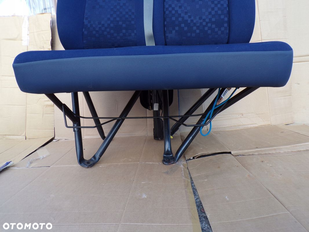 DUCATO BOXER JUMPER 2002- fotel PODWÓJNY KANAPA pasażera prawy ze STOLIKIEM - 6
