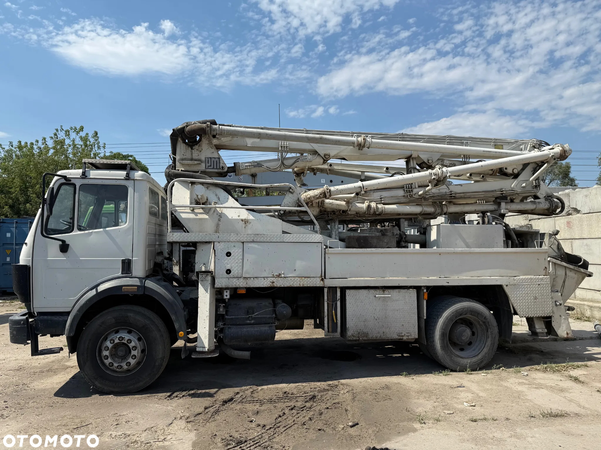 Mercedes-Benz 1722 Pompa Do Betonu Putzmaister M24 Halowa - 3