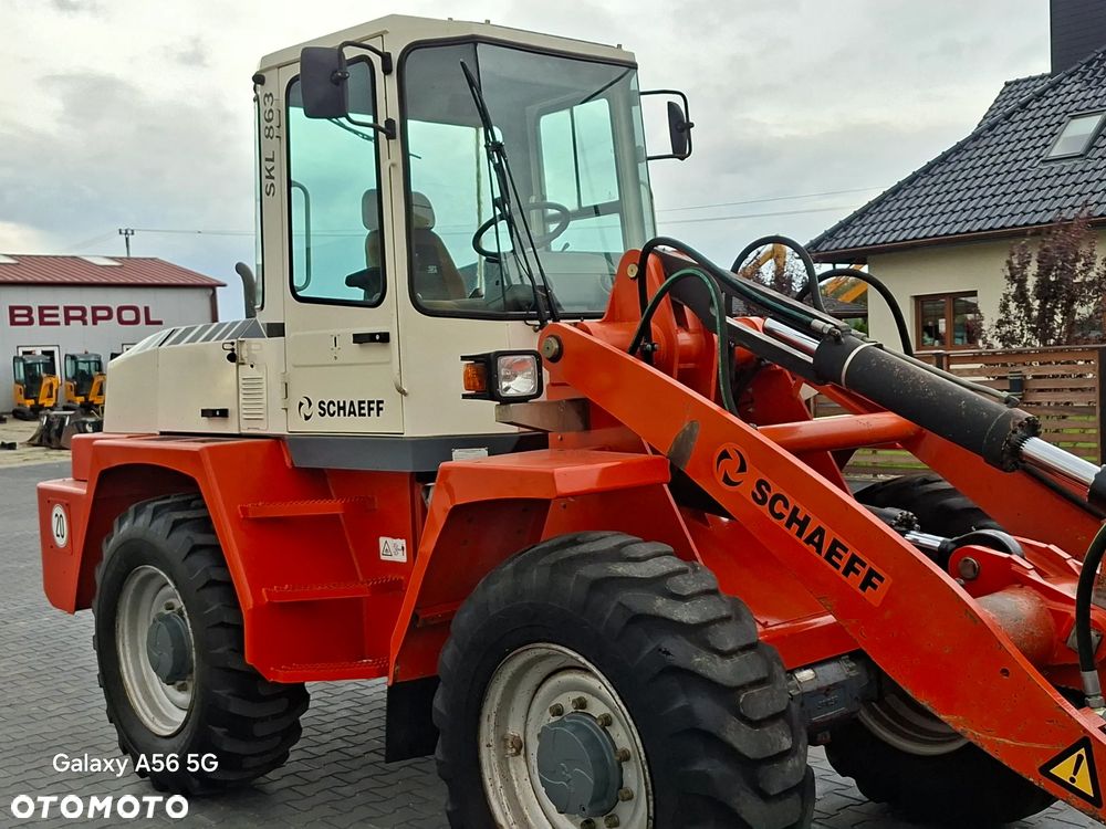 Schaeff SKL863 z Niemiec Łyżka+Widły - 7