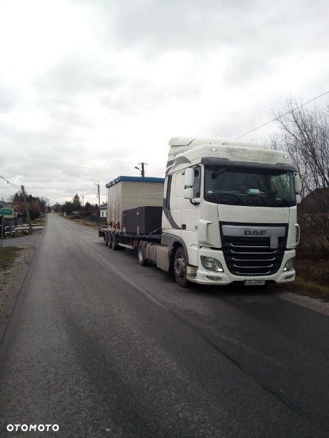 Van Eck 2011r., niskopodwoziowa platforma, mega, wys. 90cm, szer. 254cm, koła 17,5 bliźniaki, muldy, zagłębienia na kombajn, ładowarkę, dźwig, ciągnik siodłowy, 13,5m pokładu - 14