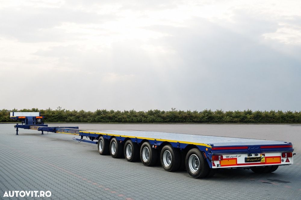 Nooteboom REMORCA JOSĂ / EXTENSIBILĂ / REMORCA AUTO / 33 M / 6 AXE / AXE DE DIRECȚIE / SAF / MTA 85.000 KG - 3