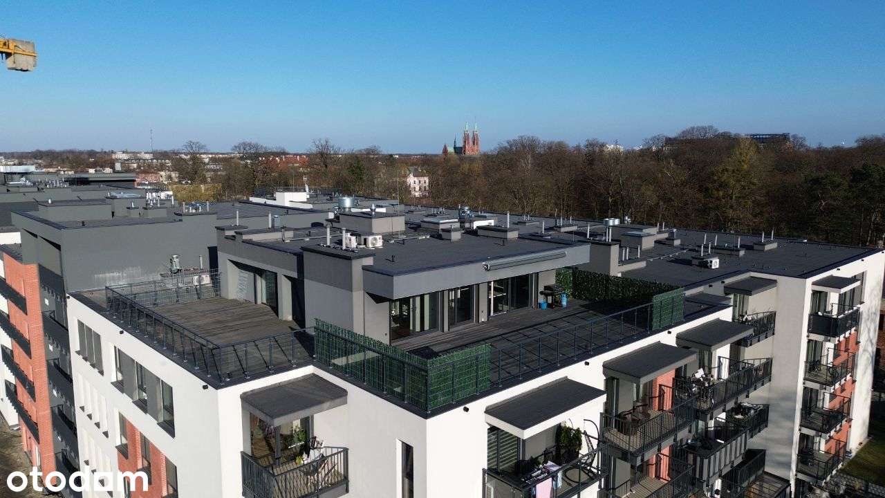 Eksluzywny penthouse na dachu budynku.