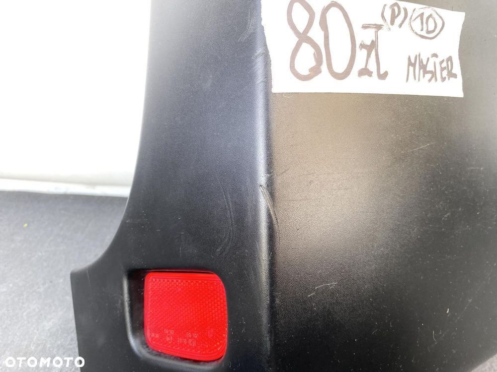 MASTER 3 MOVANO NV400 10- NAROŻNIK ZDERZAKA PRAWEGO TYLNEGO TYŁ CZARNY - 3