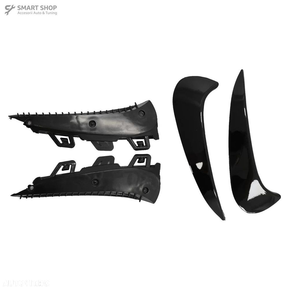 Ornamente Bara Spate Flapsuri Negru Lucios Mercedes GLA SUV H247 (2020 - 4