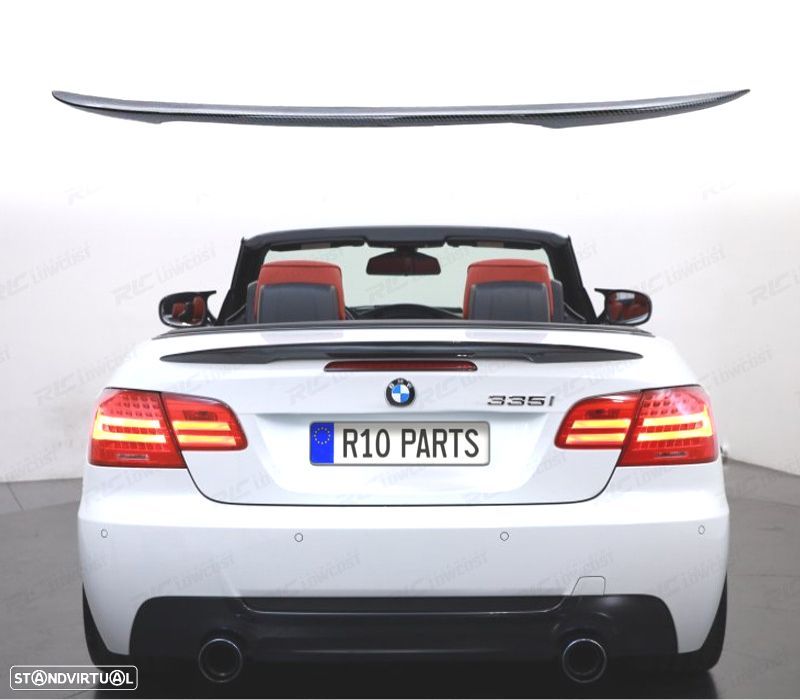 AILERON LIP BMW E93 CABRIO 06-14 LOOK M PERFORMANCE CARBONO - 1