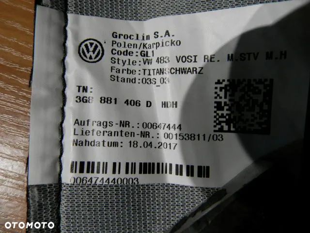 FOTEL FOTELE KANAPA SIEDZISKO PRZEDNIE Z PODNÓŻKIEM LEWE PRAWE POSZYCIE TAPICERKA TITANSCHWARZ HDH VOLKSWAGEN ARTEON 3G8 ORYGINAŁ - 10