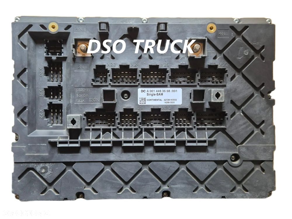 Skrzynka Tablica Modul Plyta bezpiecznikow A0014463558 MERCEDES MP4 - 2