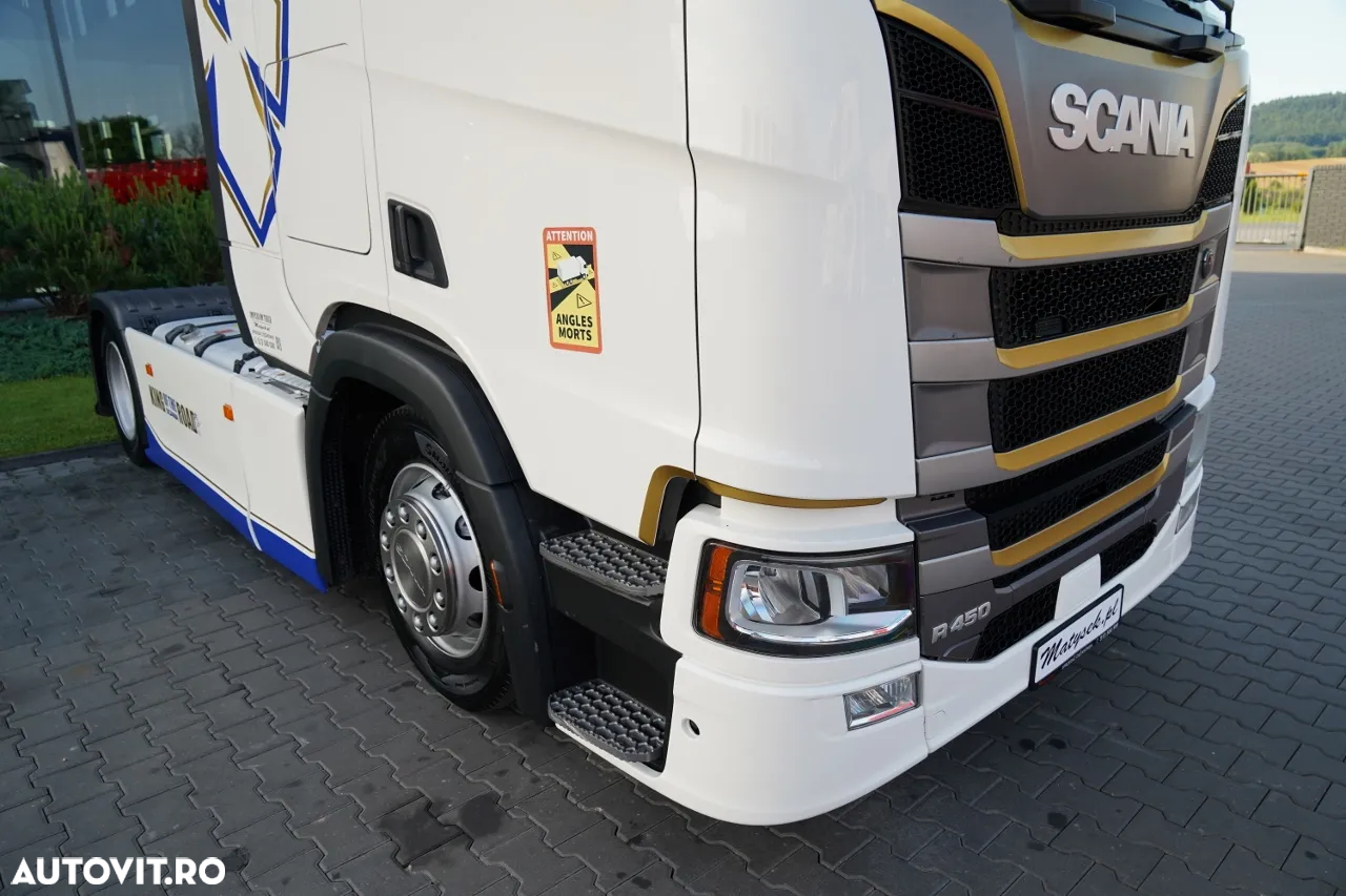 Scania R 450 / MEGA / RETARDER / PLATĂ JOSĂ / CONTRACT DE SERVICE POST-SERVICE - 9