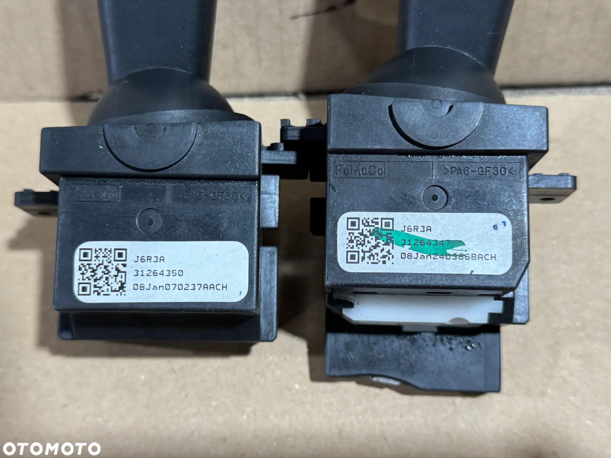 VOLVO S80 II V70 III 06-13 MANETKI PRZELĄCZNIKI SWIATEL KIERUNKOWSKAZOW 31264347 31264350 - 3