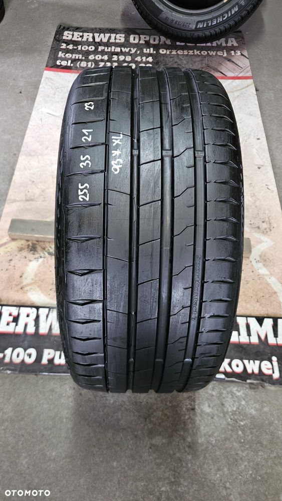opona używana 255/30R21 Continental Premiumcontact 7