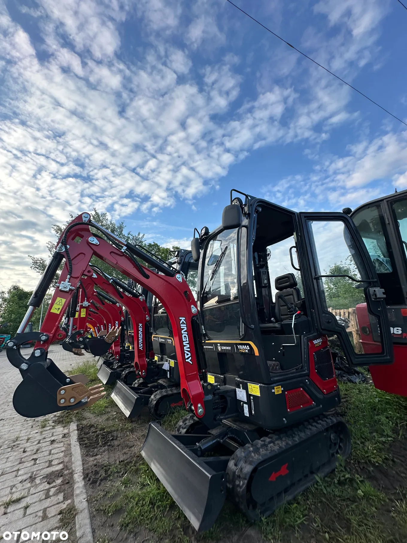 Kingway YAMA H12 Kabina Joisticki 1200kg 3 łyżki RAMIĘ SKRĘTNE - 7
