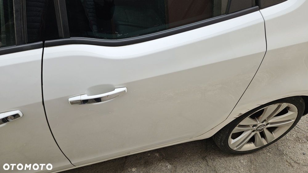 Drzwi tył lewy tylne lewe z474 białe opel meriva b - 1