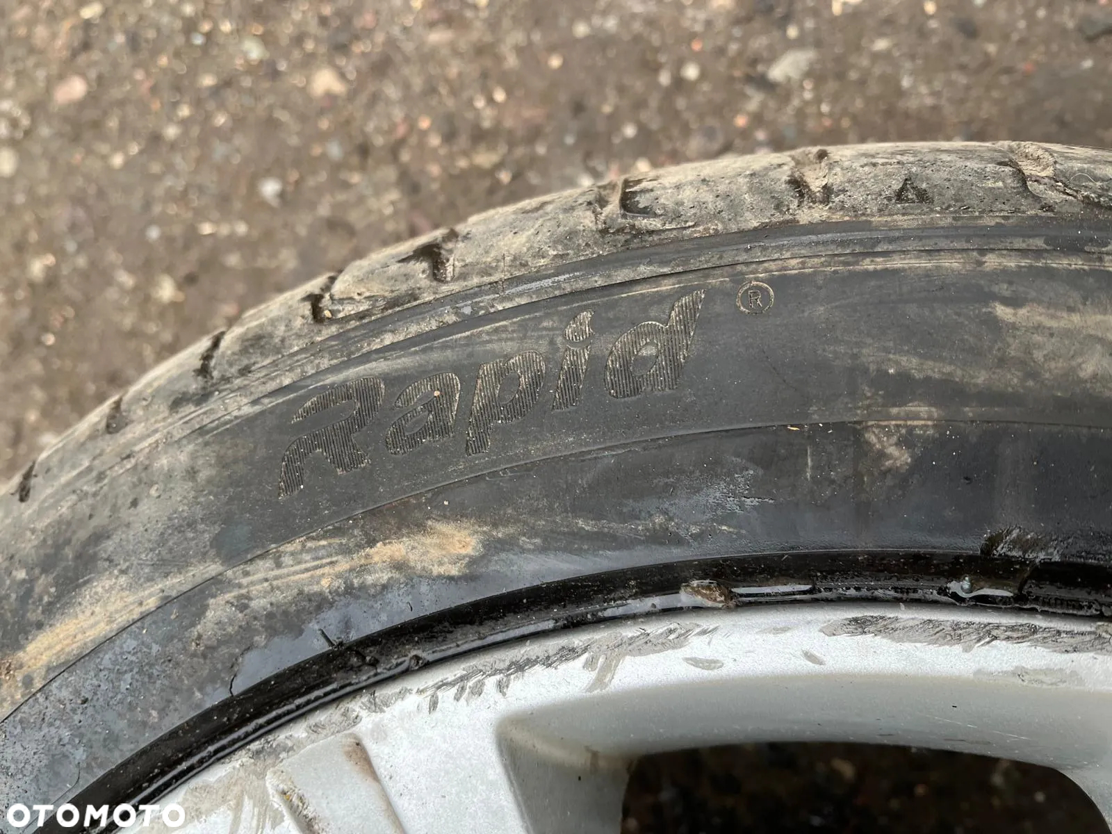 Alufelgi 18 cali z oponami 245/45 R18 M+S Jaguar XF X250 - 7