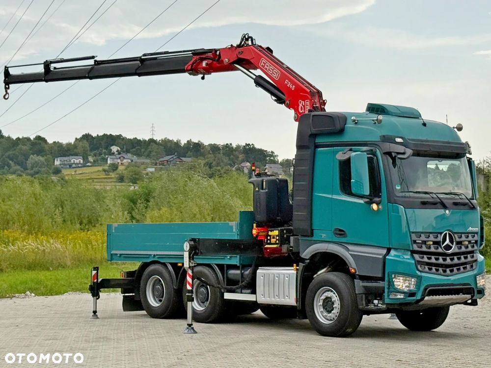 Mercedes-Benz AROCS 2648 * SKRZYNIA 4,05 m * FASSI F245A.0.24 E + PILOT / 6x4 - 2