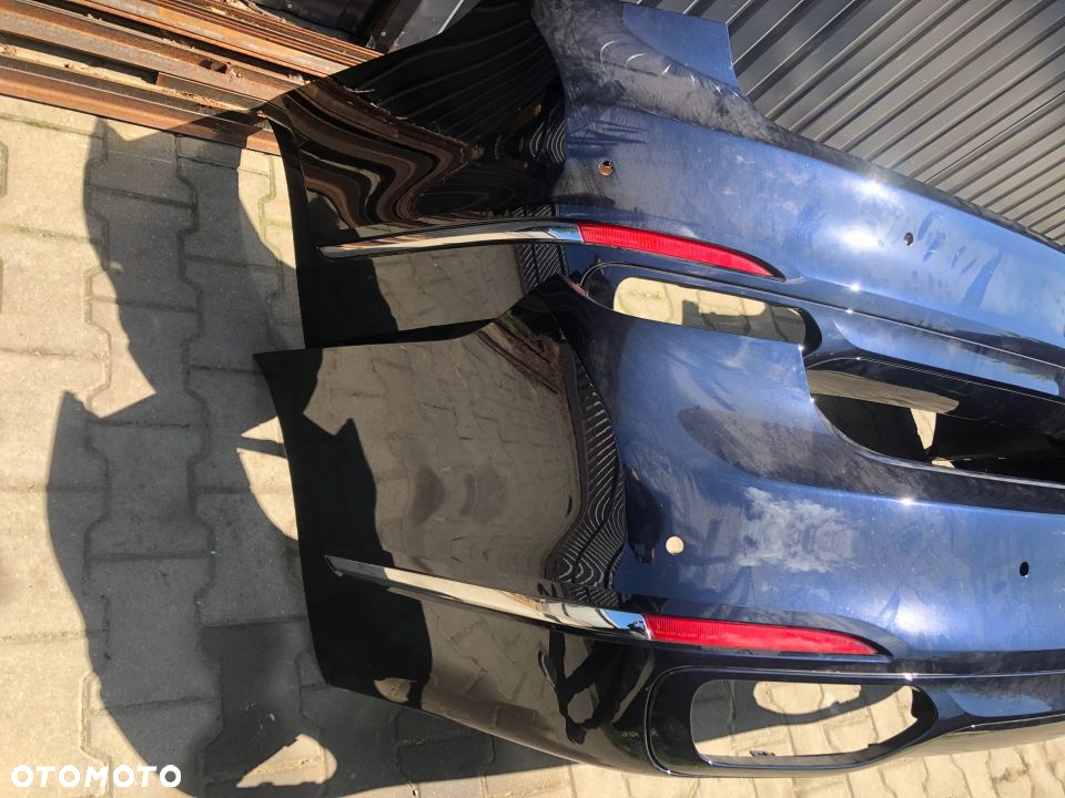 ZDERZAK TYŁ BMW G11 G12 IMPERIAL BLAU A89 KOMPLET - 2