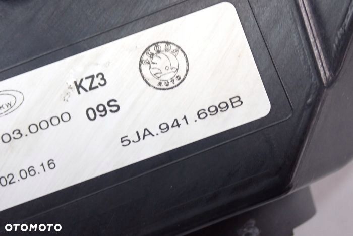 SKODA RAPID 12- halogen lewy 5JA941699B - 4