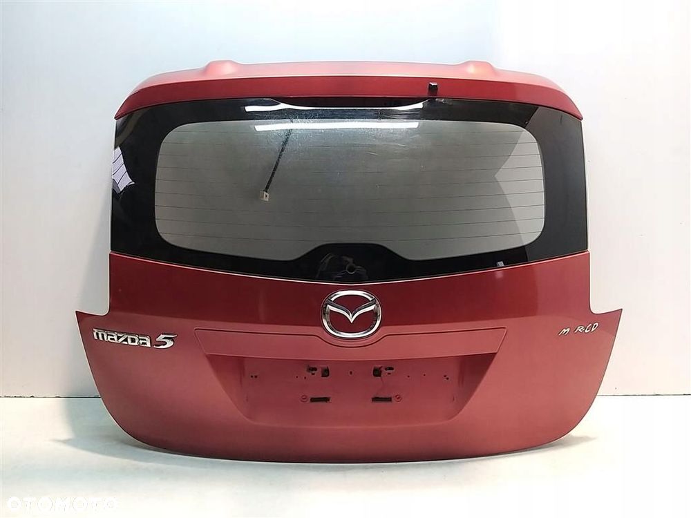 Klapa tył tylna Mazda 5 I 2005-2010 30P Bordowy - 1