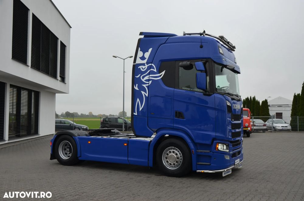 Scania S 500 / KLIMA P. / FULL AIR / FULL LED / WAGA / ACC / NAVI / CENTRALNA SMAROWANIA / 6228 - 4