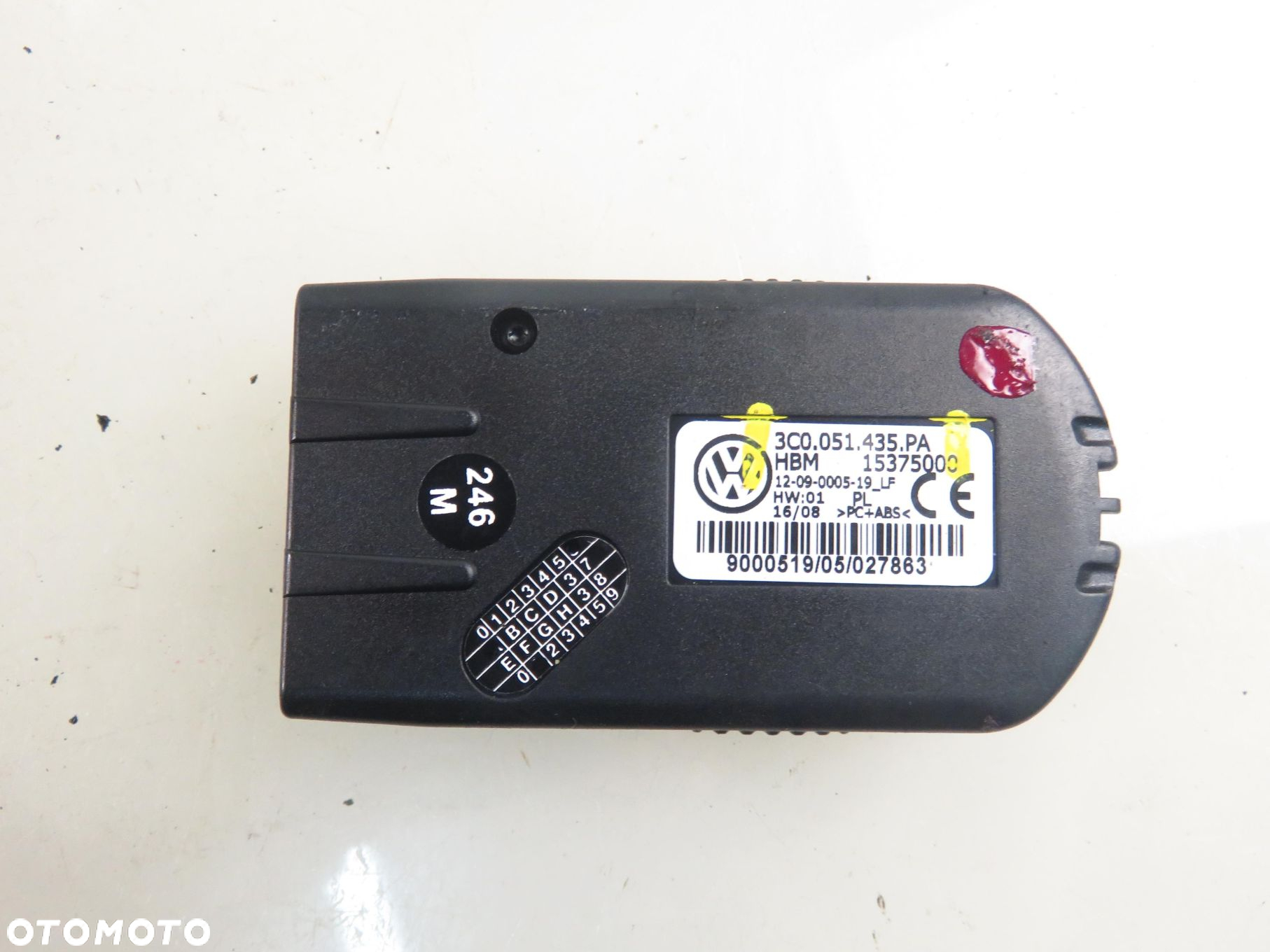 ADAPTER BLUETOOTH  B6 3C0051435PA - 9