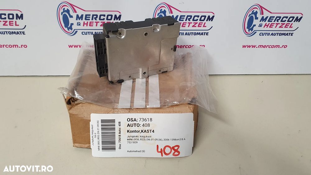 Calculator computer Bmw Mini Cooper Benzina 2008 cutie automata CVT - 3