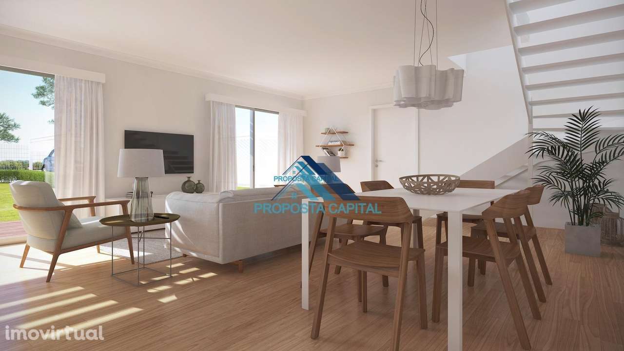 Moradia V3 a estrear num novo e exclusivo condomínio privado - Grande imagem: 2/17