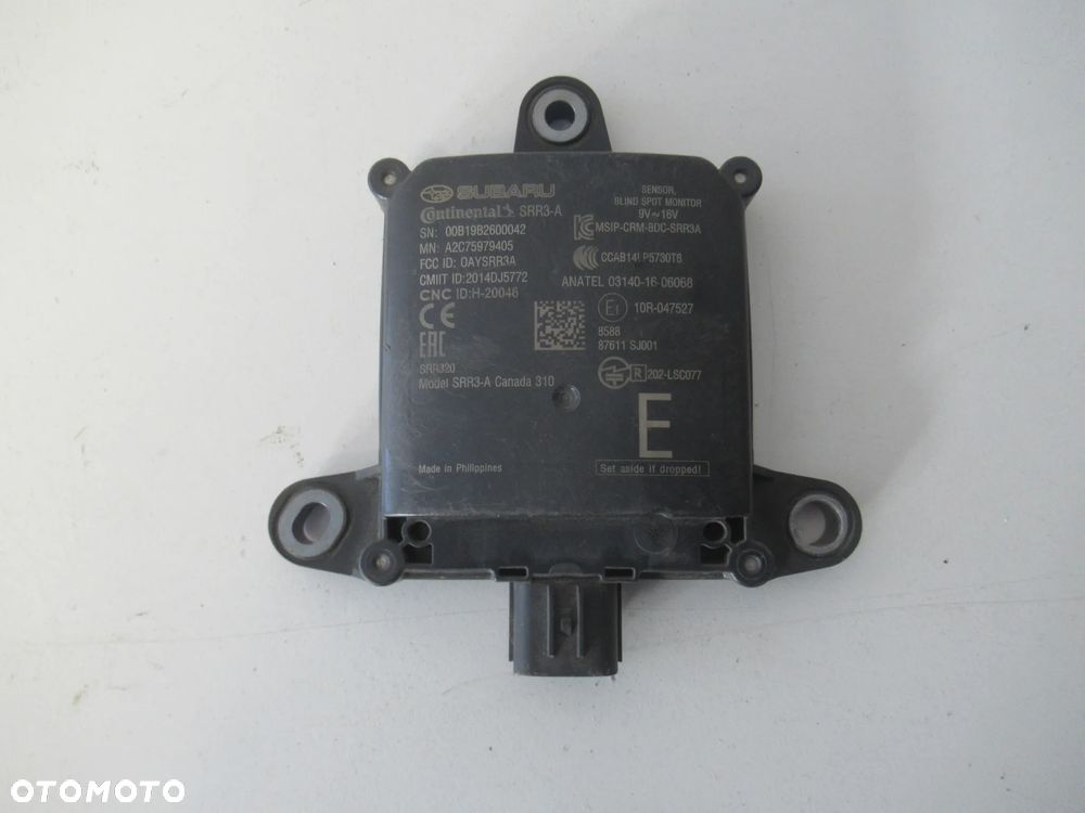 CZUJNIK SENSOR MARTWEGO POLA SUBARU FORESTER SK V 87611-SJ001 2018- - 2