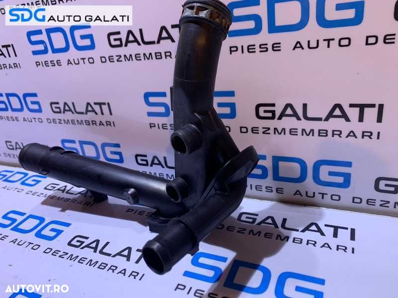 Conducta Cot Tub Distribuitor Apa Motor Renault Clio 3 1.5 DCI 2005 - 2016 Cod 210473766R [M4801] - 3