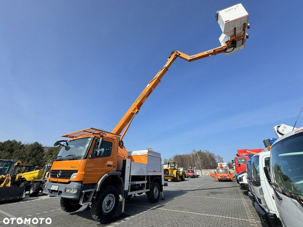 Mercedes-Benz Atego 1324 4x4 Zwyżka RUTHMANN STEIGER T220S12 Podnośnik Koszowy - 9