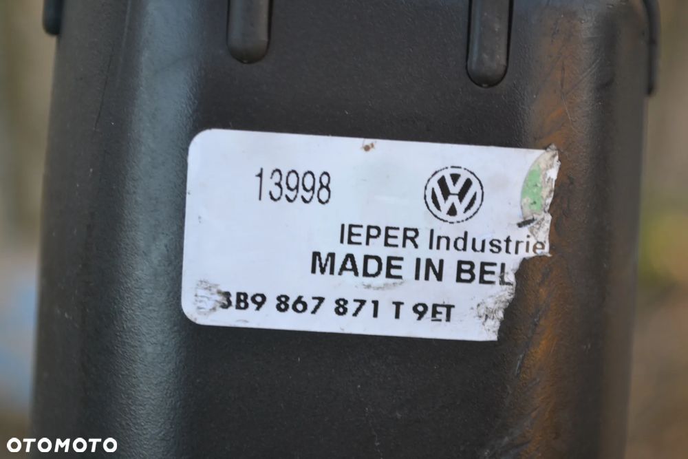 VW PASSAT B5 KOMBI 96-05 ROLETA BAGAŻNIKA CZARNA 3B9867871 - 4