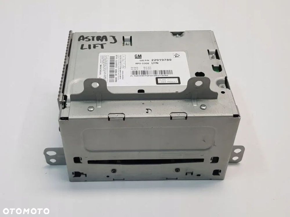 RADIO NAPĘD CZYTNIK CD OPEL INSIGNIA A ASTRA J IV - 1