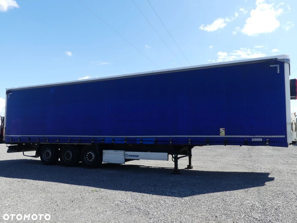Krone FIRANKA / DACH PODNOSZONY / OŚ PODNOSZONA / SAF/ - 7