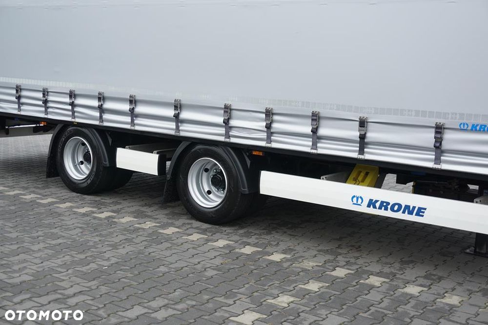 Krone TANDEM / FIRANKA / 19 PALET / DŁ. 7,75 M - 9