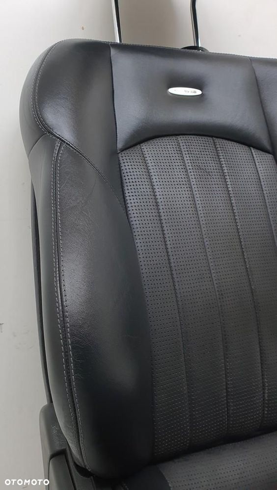 FOTEL LEWY PRZÓD KIEROWCY POMPOWANY GRZANY MERCEDES W209 CLK AMG EUROPA - 6