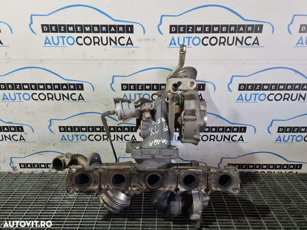 Turbo Volvo XC60 2.4 D 2008 - 2013 215CP D5244T11 Euro5 (1053) BITURBO CU ACTUATOR ... - 3
