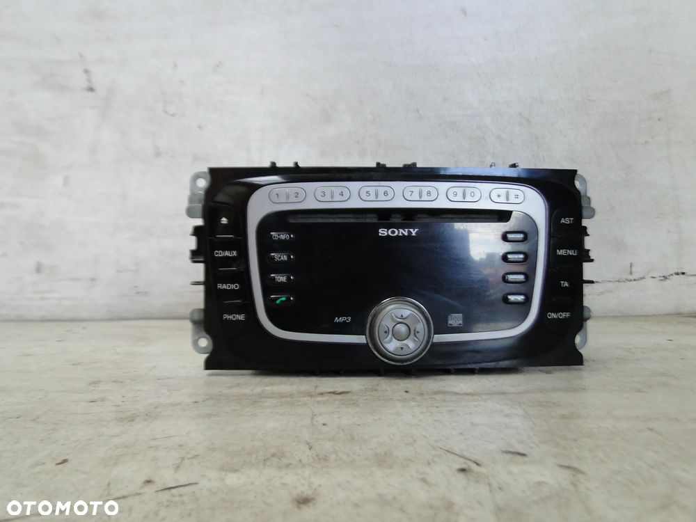 FORD MONDEO MK4 IV RADIO RADIOODTWARZACZ CD MP3 EUROPA - 1