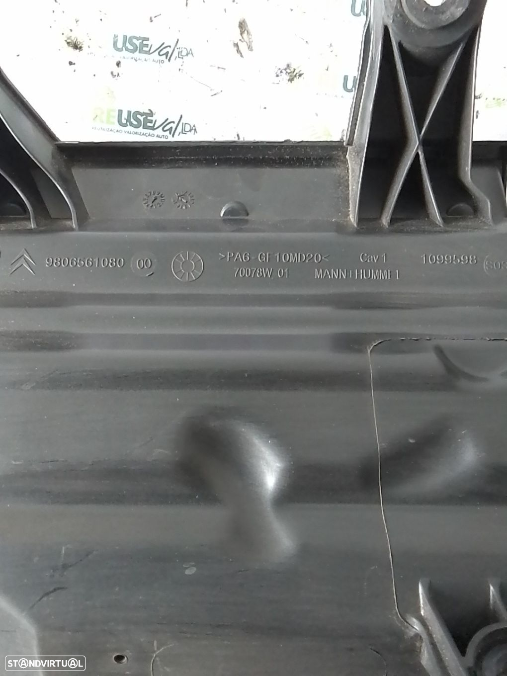 Caixa De Filtro De Ar Completo Citroen C4 Cactus - 5